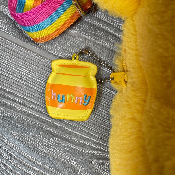 Oh My Disney Winnie the Pooh Plush Fashion Crossbody Rainbow Strap Discontinued - Picture 5 of 12